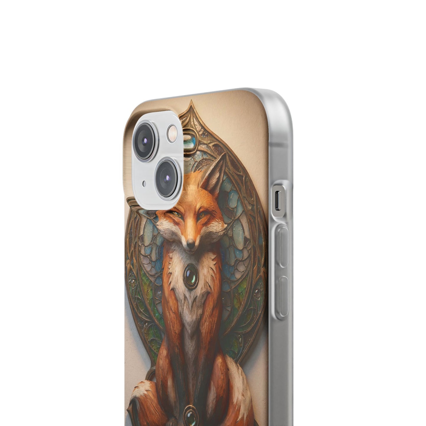 Fox Sentinel Flexi Cases – Amber Glaze and Stained Glass Reverie