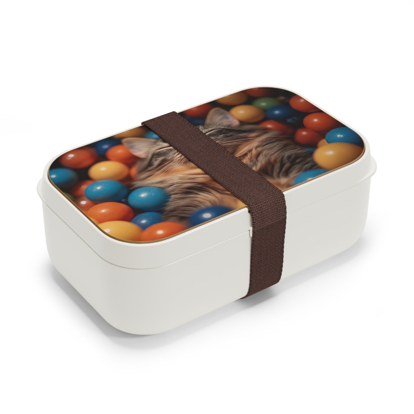 Ball Pit Cat Bento Lunch Box – Whisker-Touch Dreamland