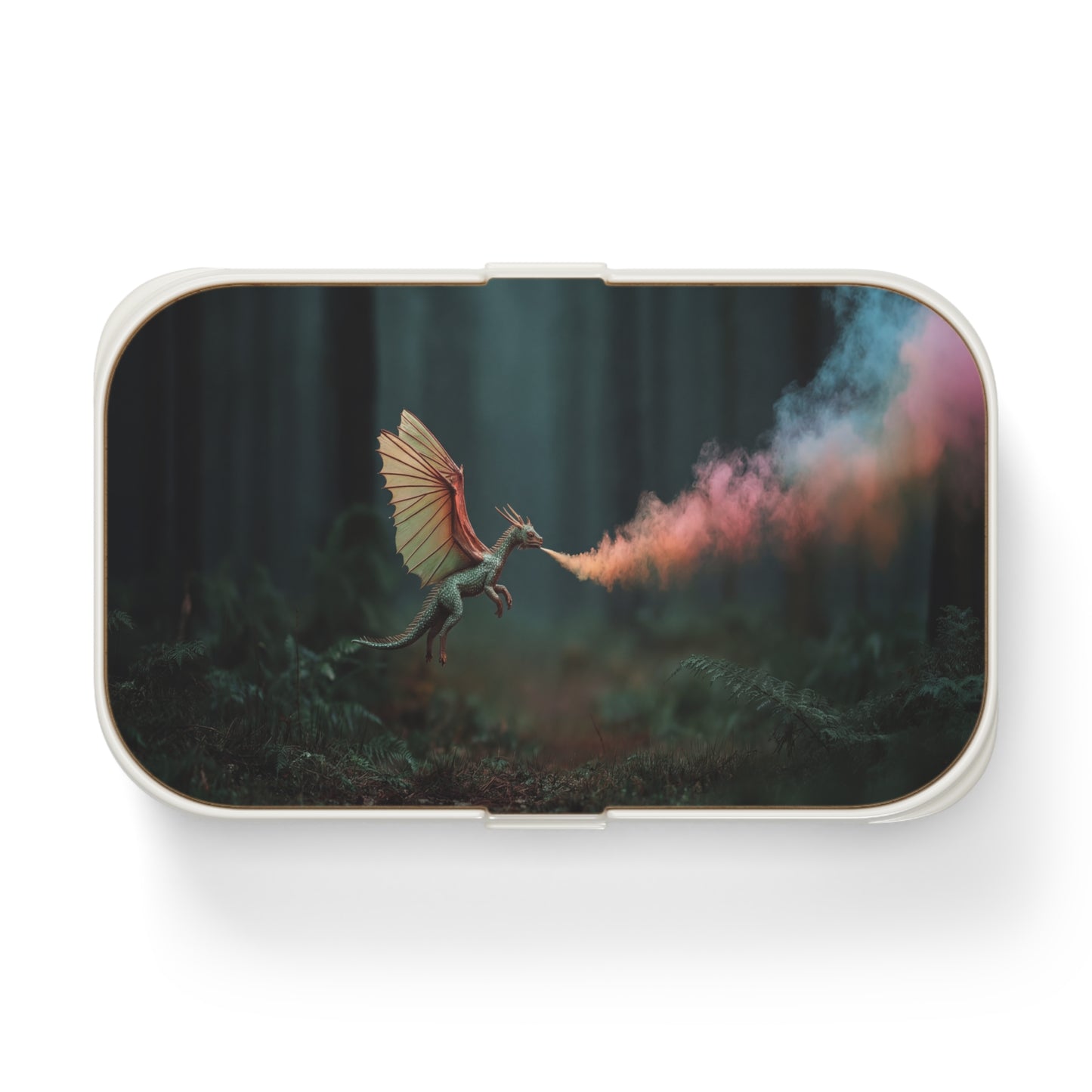 Chromatic Dragon Bento Lunch Box – Forest Fireworks in a Pocket