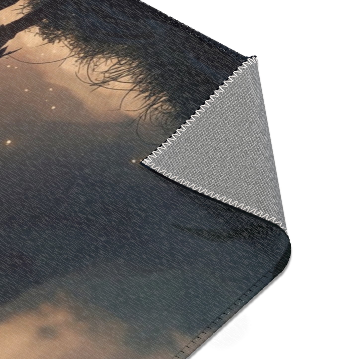 Ancient Dragon Sentinel Area Rugs – Forest Guardian Twilight