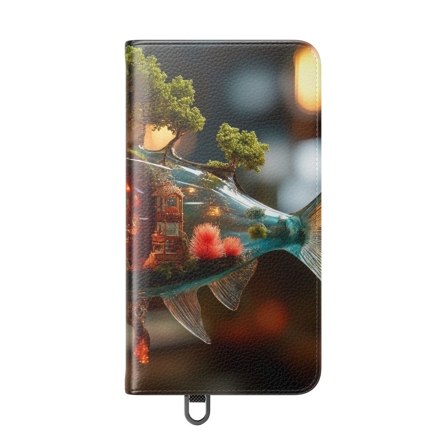 Forest Fish Flip Case – Liquid Glowwood Dreamscape