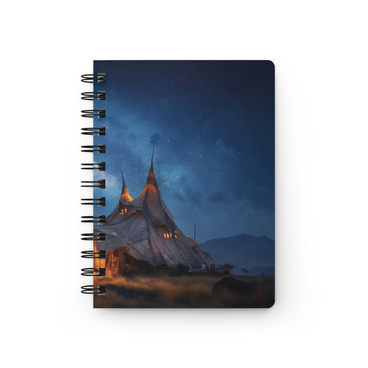 Starlit Nomad Tent Journal – Milky Way Sanctuary for Dreamers