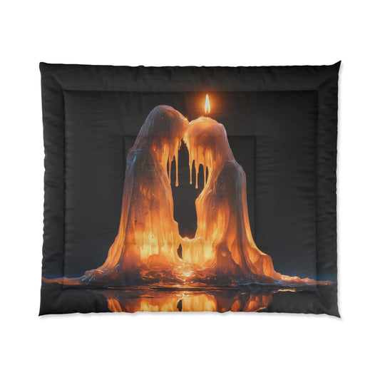 Melting Candle Sentinel Comforter – Warm Glow in the Dark