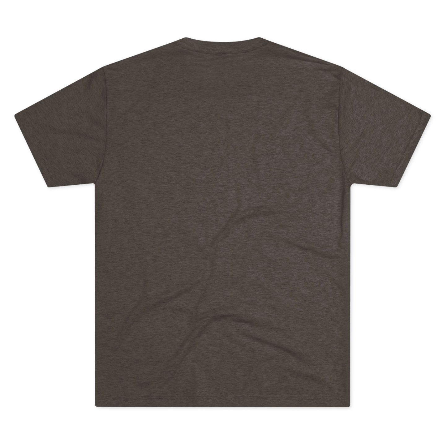 Solitary Wolf Unisex Tri-Blend Crew Tee – Golden Hour Sentinel Portrait