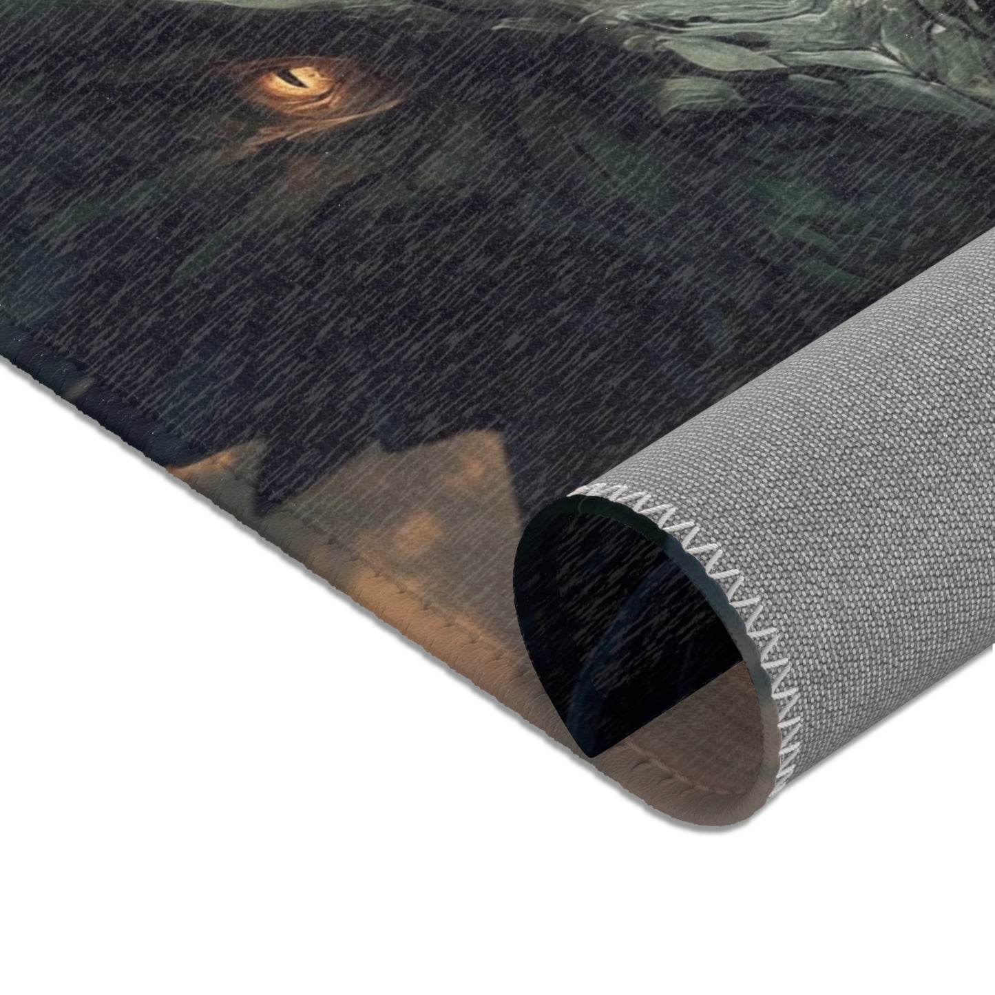 Ancient Dragon Sentinel Area Rugs – Forest Guardian Twilight