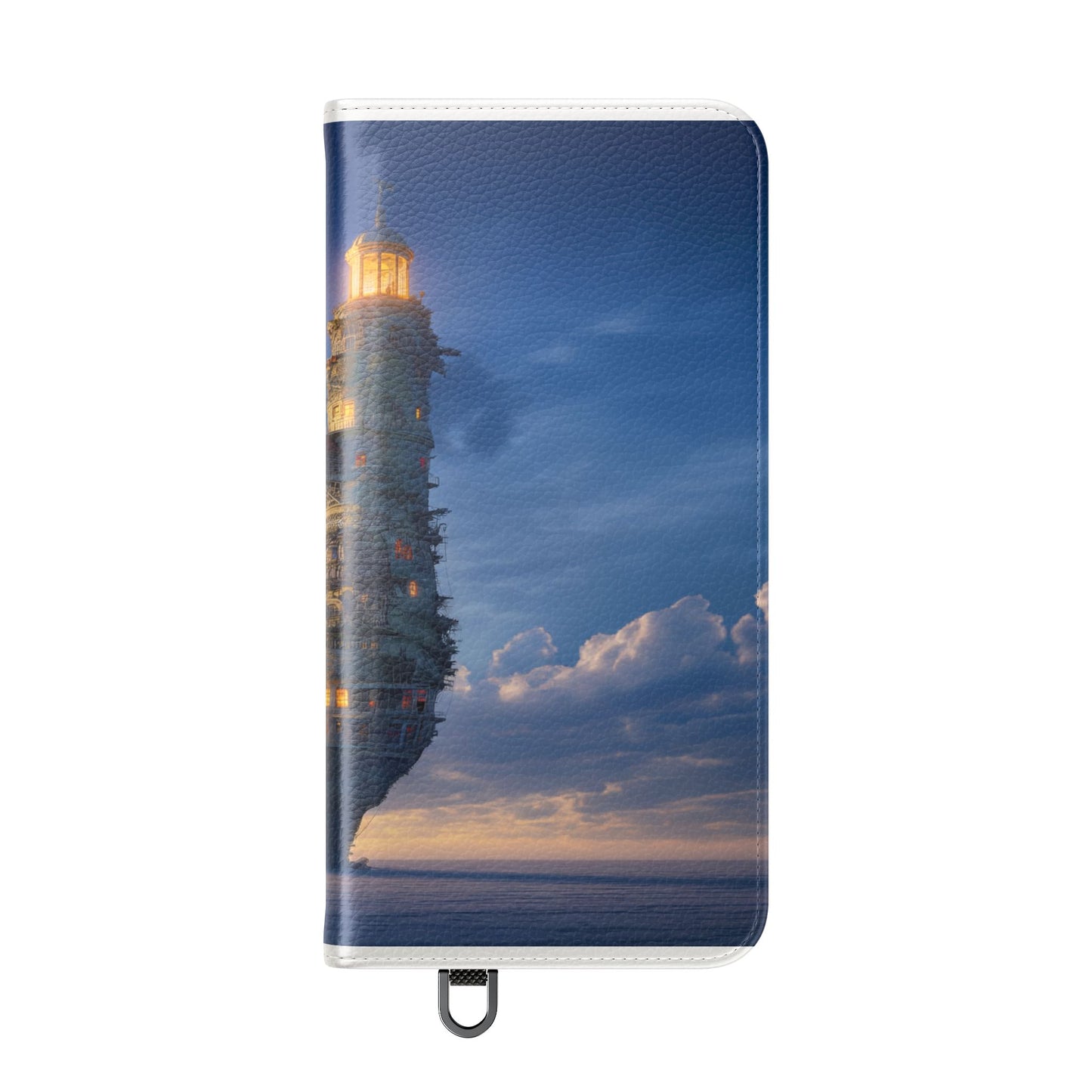 Twilight Sentinel Flip Cases – Lighthouse on a Storm-Tossed Sea