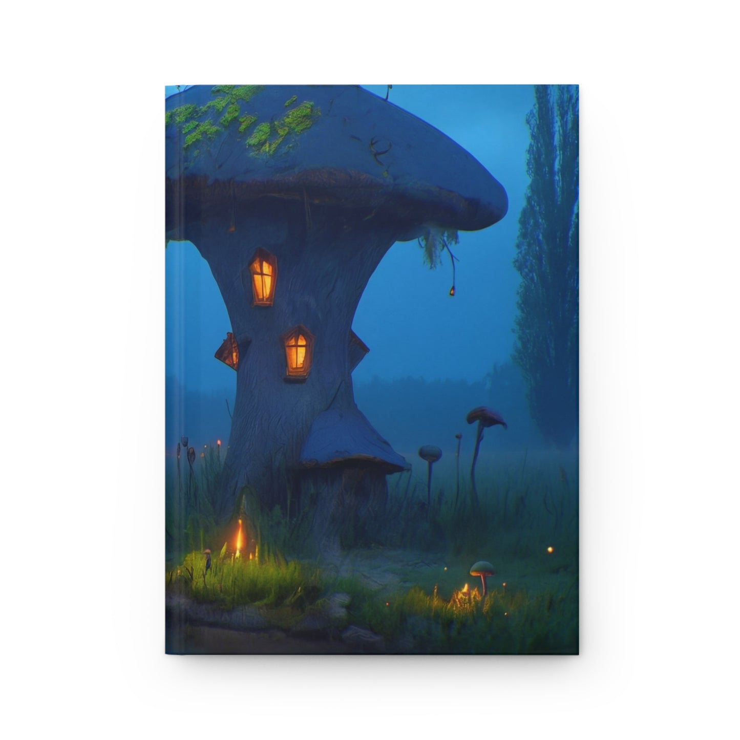 Mushroom Cottage Journal Matte – Twilight Glade Haven