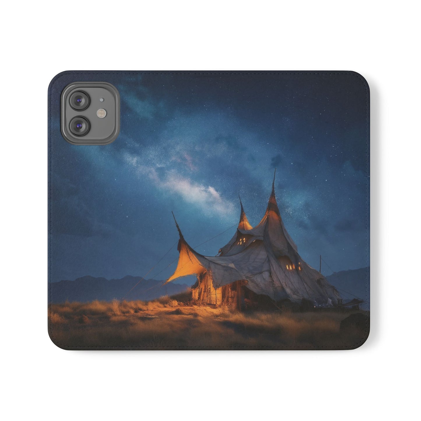 Stardust Nomad Tent Flip Cases – Milky Way Caravan Canvas