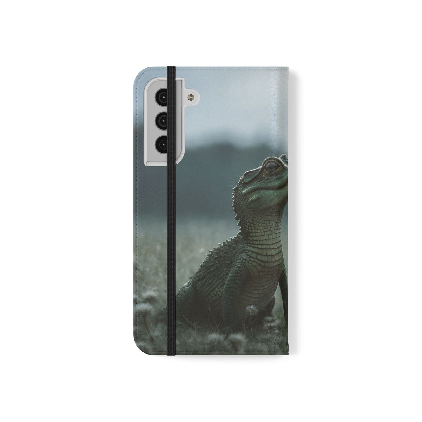 Gentle Croc & Butterfly Flip Cases – Tender Meadow Guardian Scene