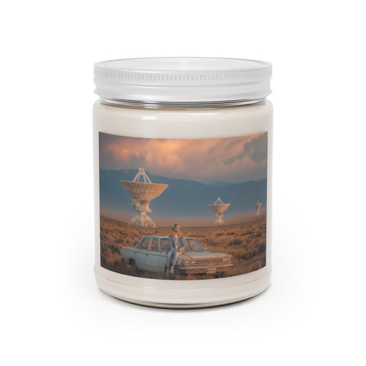Desert Radio Signal Scented Soy Candles with White Lid, 9oz – Sunset Transmission Station