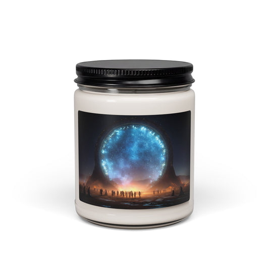 Celestial Portal Scented Soy Candle, 9oz – Glow of the Cosmic Threshold
