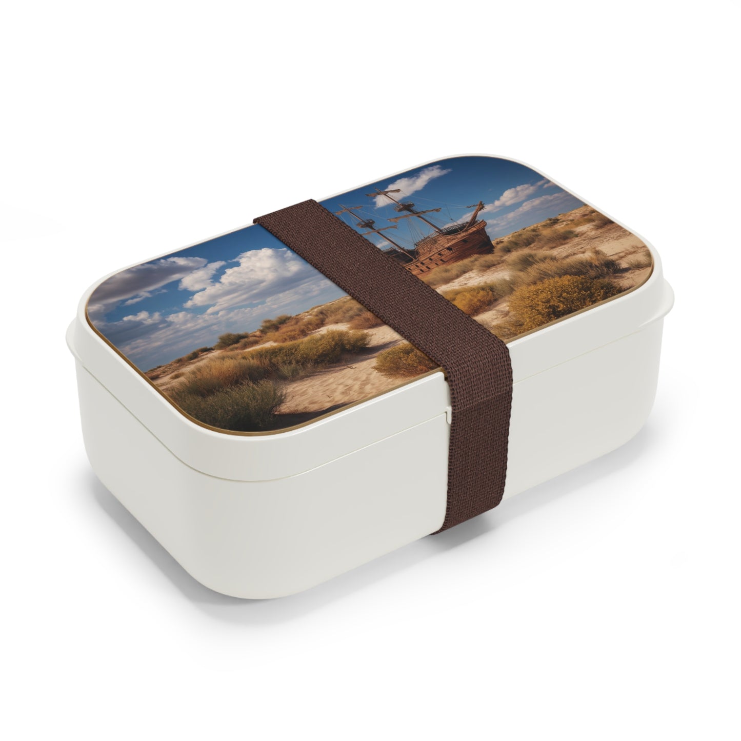 Desert Shipwreck Bento Lunch Box – Sun-Drenched Sand and Salted Skies