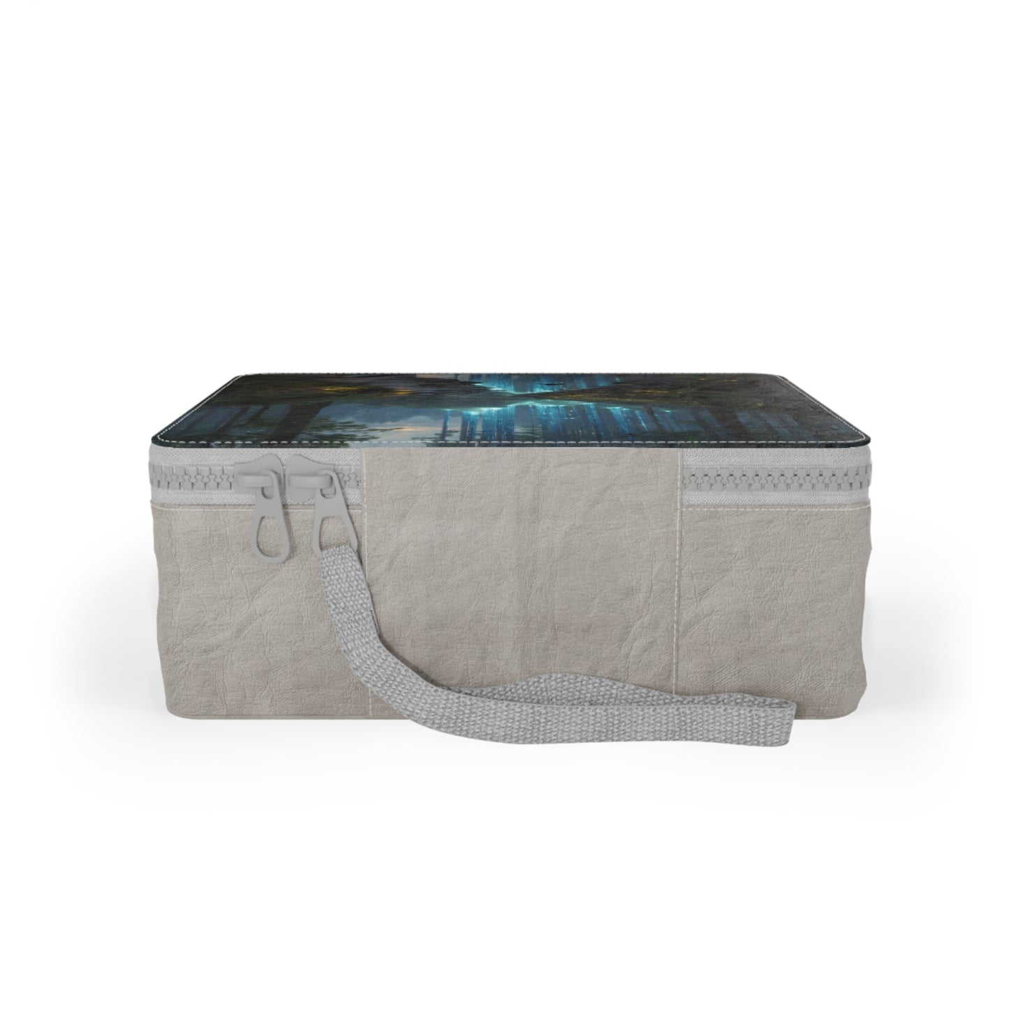 Celestial Forest Stream Paper Lunch Bag – Twilight’s Whispering Waters
