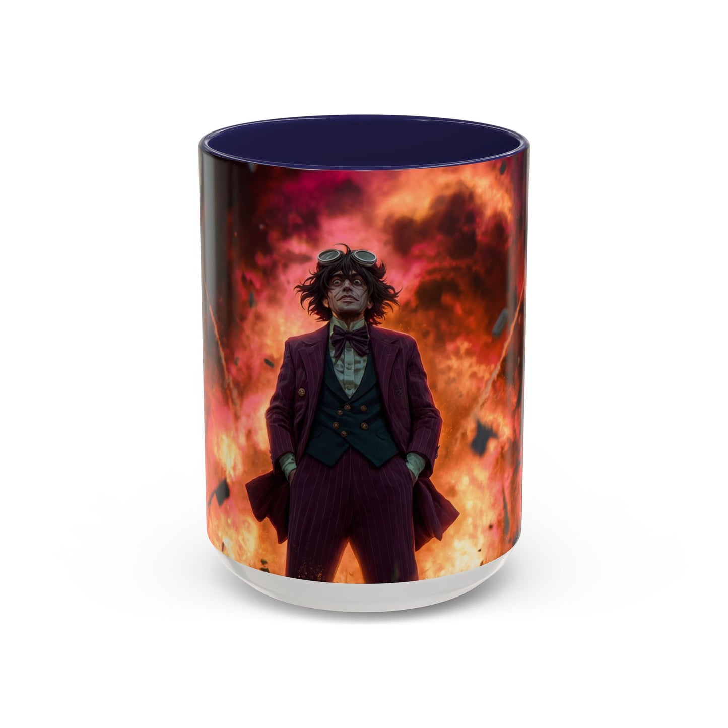 Explosive Gentleman Accent Coffee Mug (11, 15oz) – Crimson Sky Aftermath