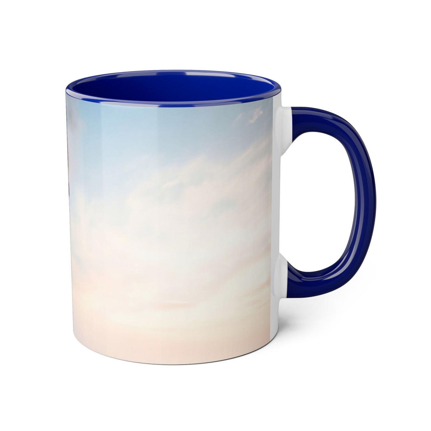 Rusty Tower Accent Mugs, 11oz – Steam-Rising Industrial Lighthouse