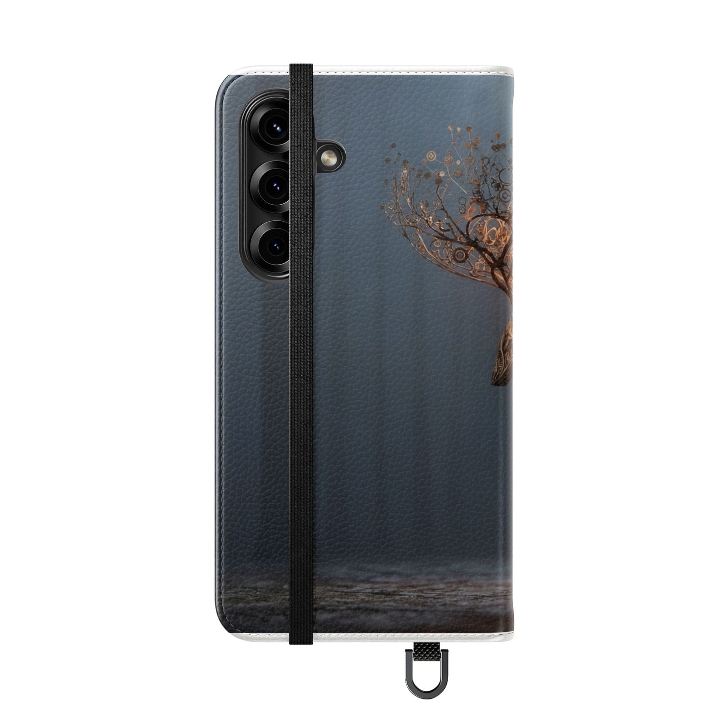 Mechanical Deer Flip Cases – Gears and Twilight Forest Guardian