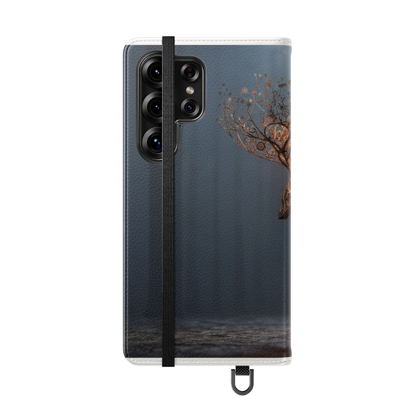 Mechanical Deer Flip Cases – Gears and Twilight Forest Guardian