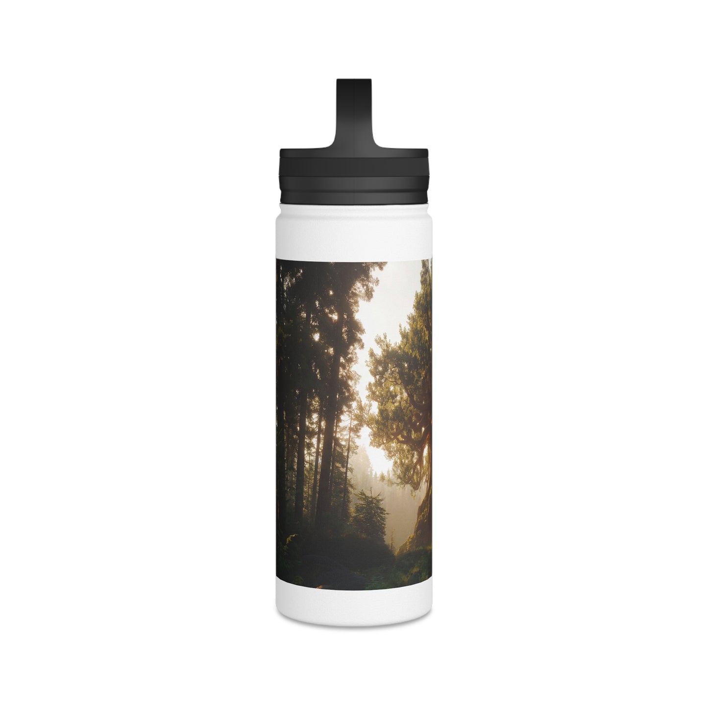 Ancient Treehouse Door Water Bottle – Whispering Grove Guardian