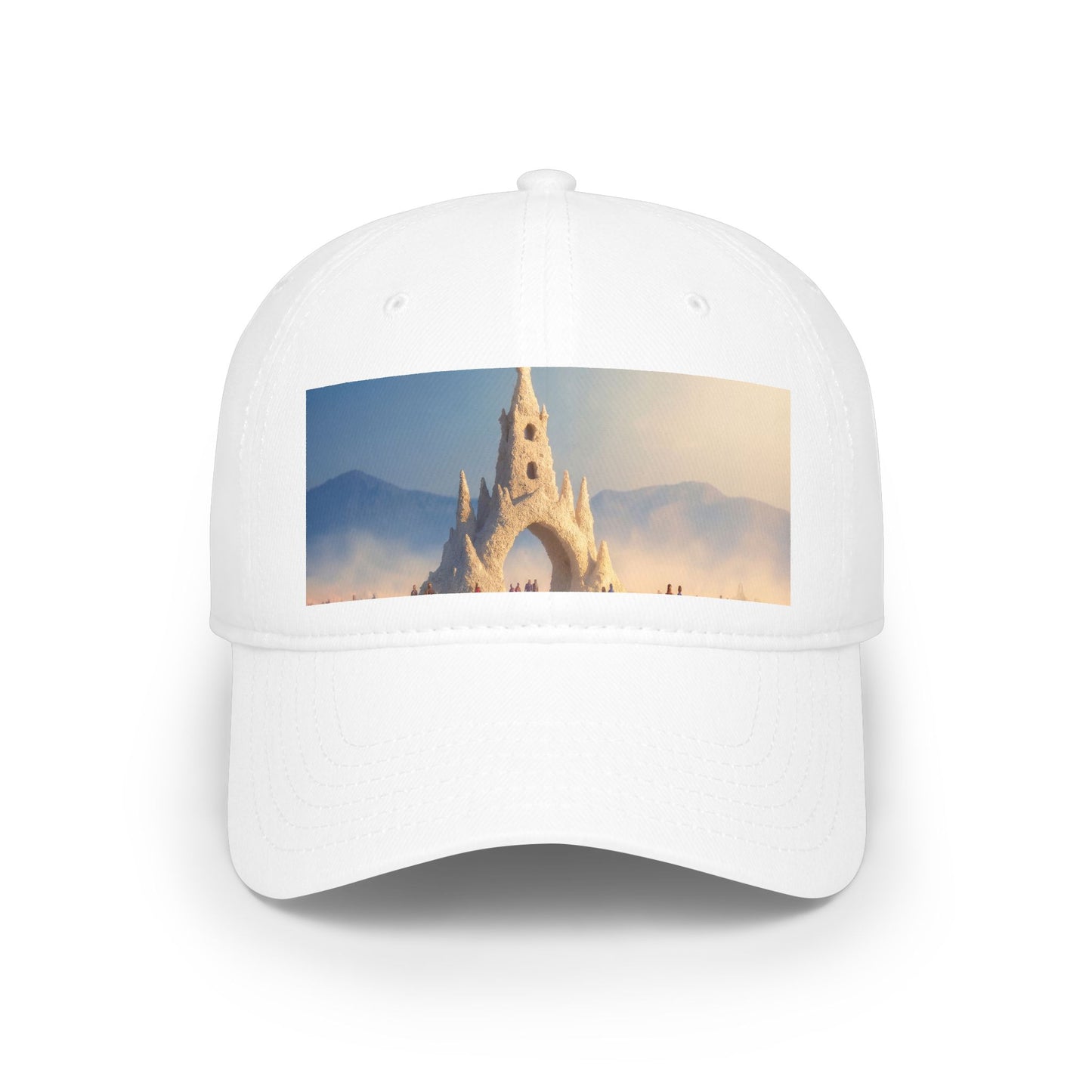 White Tower Sentinel Low Profile Baseball Cap – Salted Desert Guardian