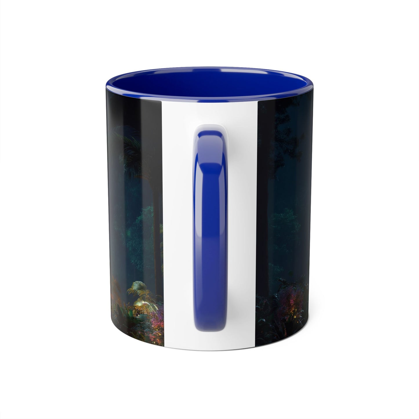 Floating Island Tree Accent Mugs, 11oz – Luminous Twilight Sanctuary