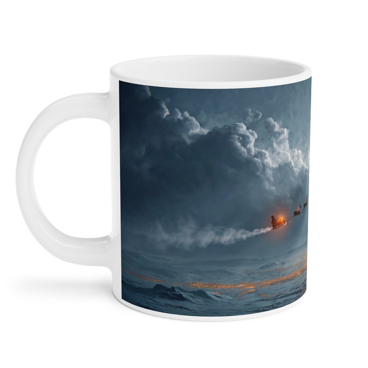 Moonlit Sleigh Ride Ceramic Mugs (11oz\15oz\20oz) – Winter’s Silent Passage