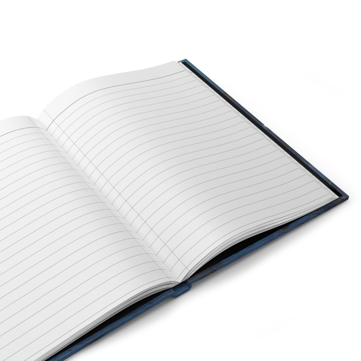 Celestial Citadel Hardcover Journal Matte – Warm Light in the Starlit Desert