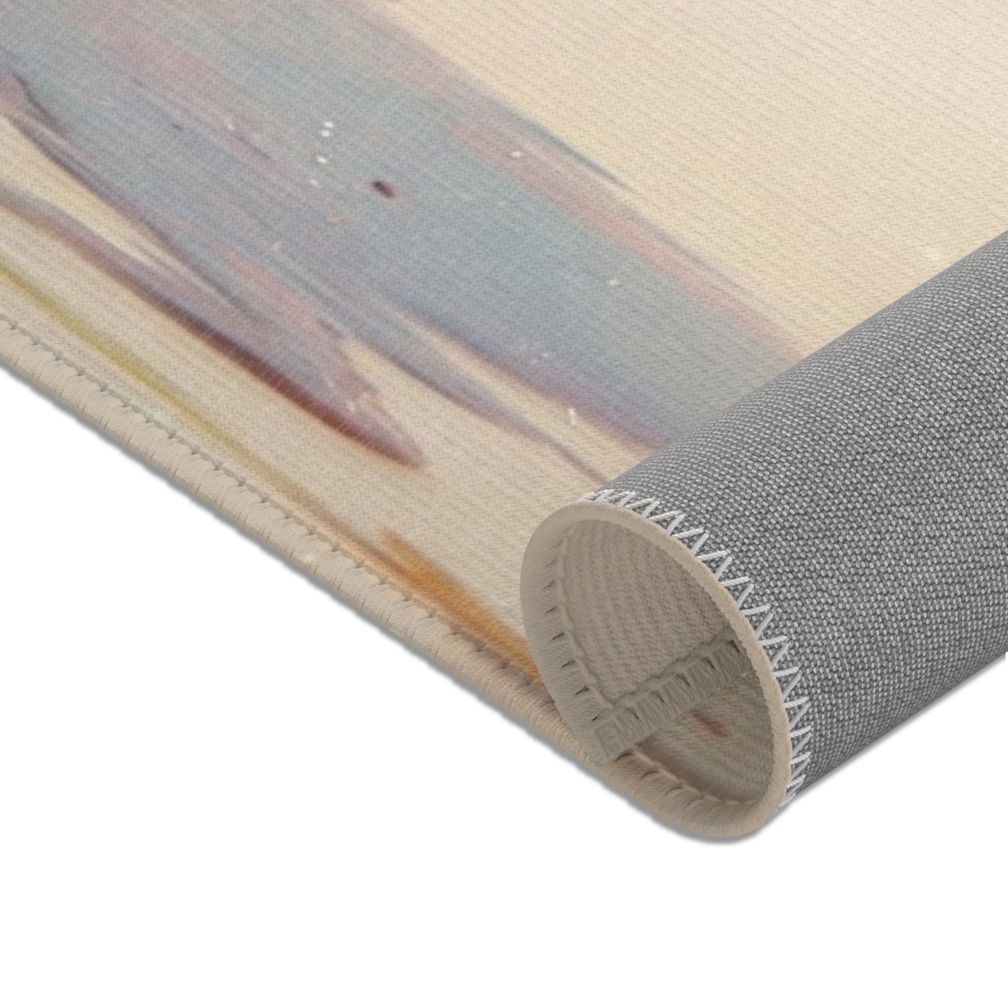 Rainbow Mane Unicorn Area Rug – Sunset Dreamer’s Gentle Stroll