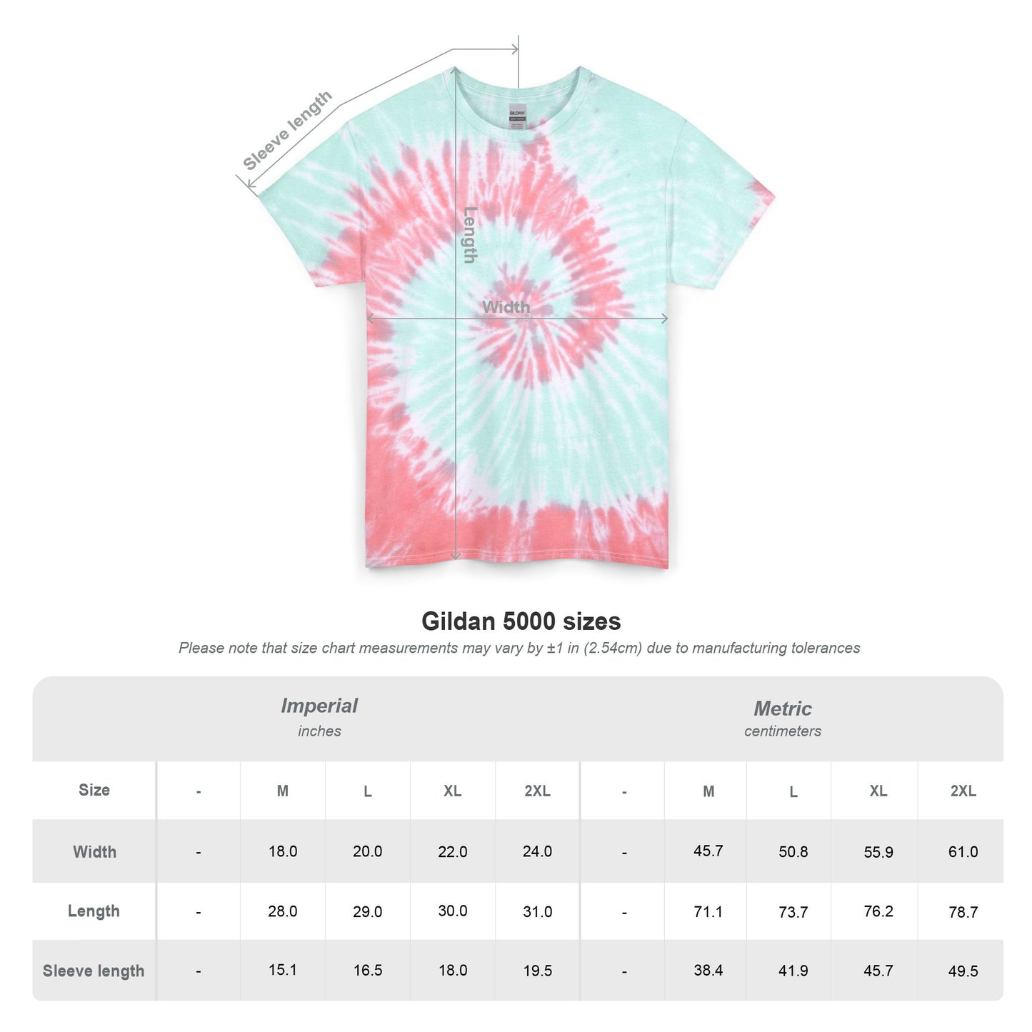 Golden Hour Wolf Unisex Tie Dye Cotton Tee – Amber Sentinel Portrait