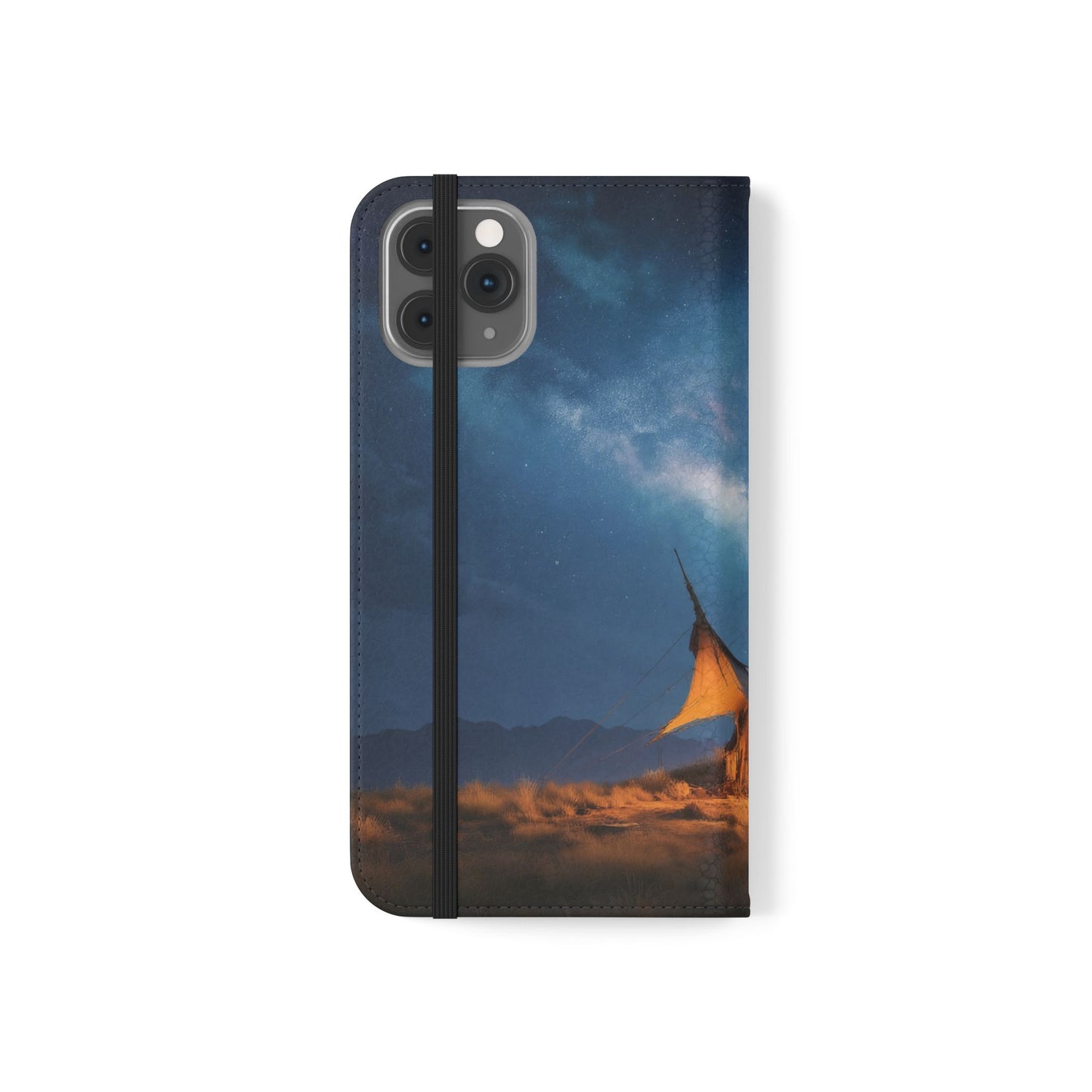 Stardust Nomad Tent Flip Cases – Milky Way Caravan Canvas