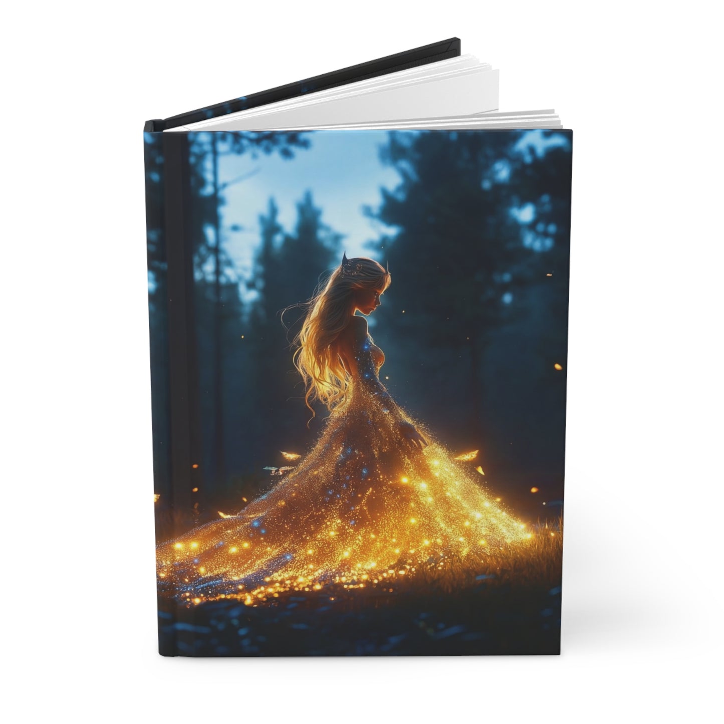 Enchanted Forest Fairy Journal Matte – Glow of Twilight Whispers