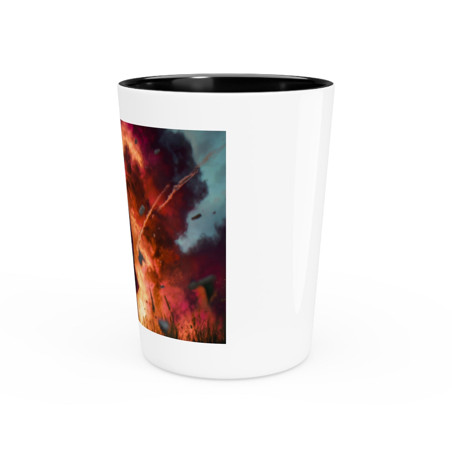 Explosive Gentleman Shot Glass – Crimson Dawn Aftermath