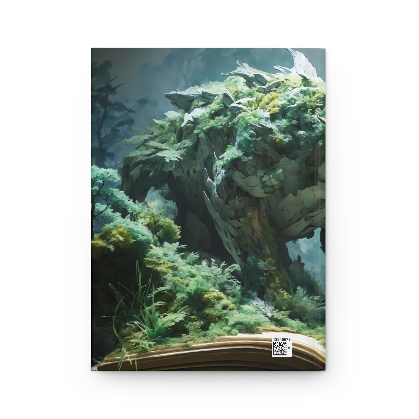 Forest Dragon Hardcover Journal Matte – Whispers of the Ancient Tome