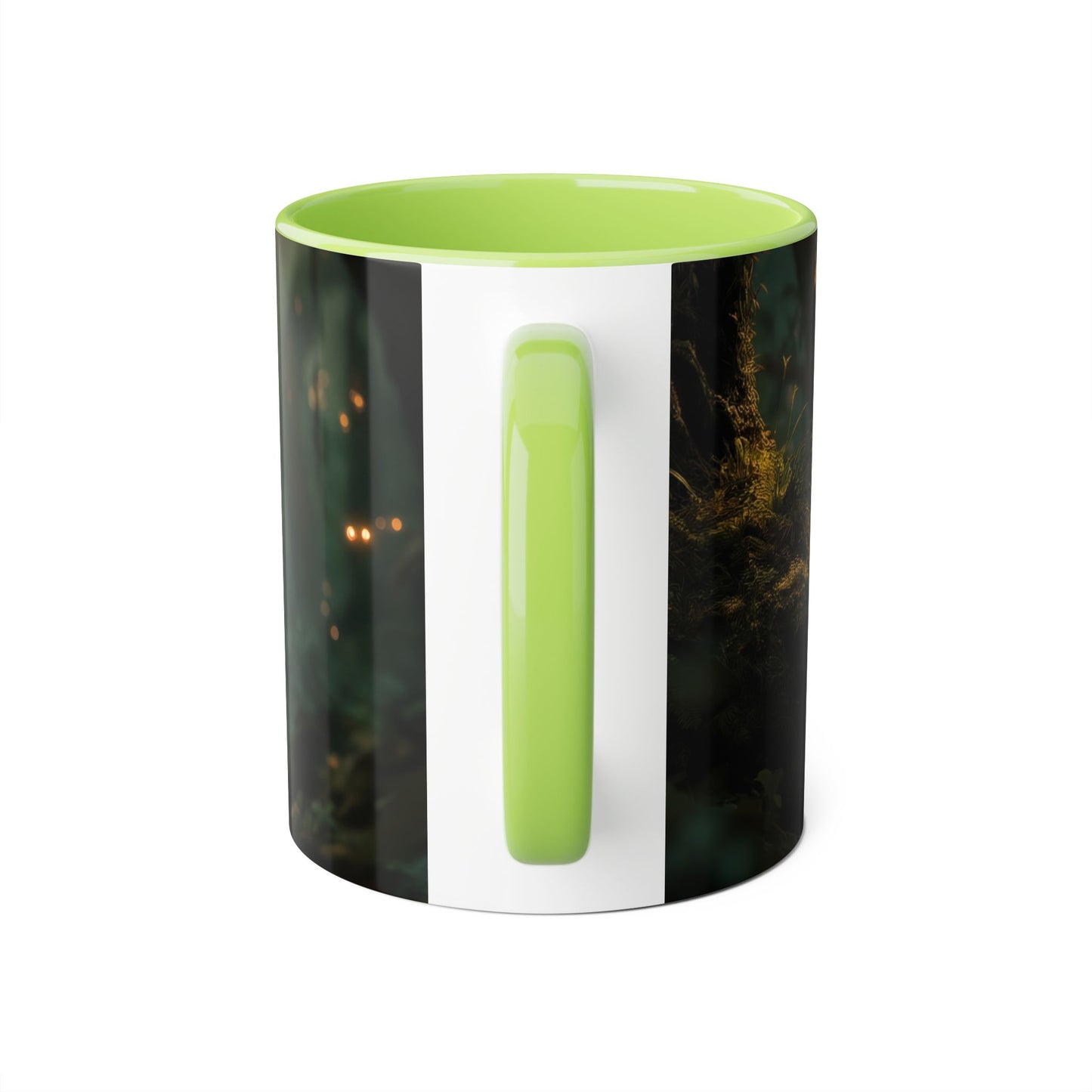 Forest Fairy Accent Mugs, 11oz – Mossy Bank Twilight Solitude