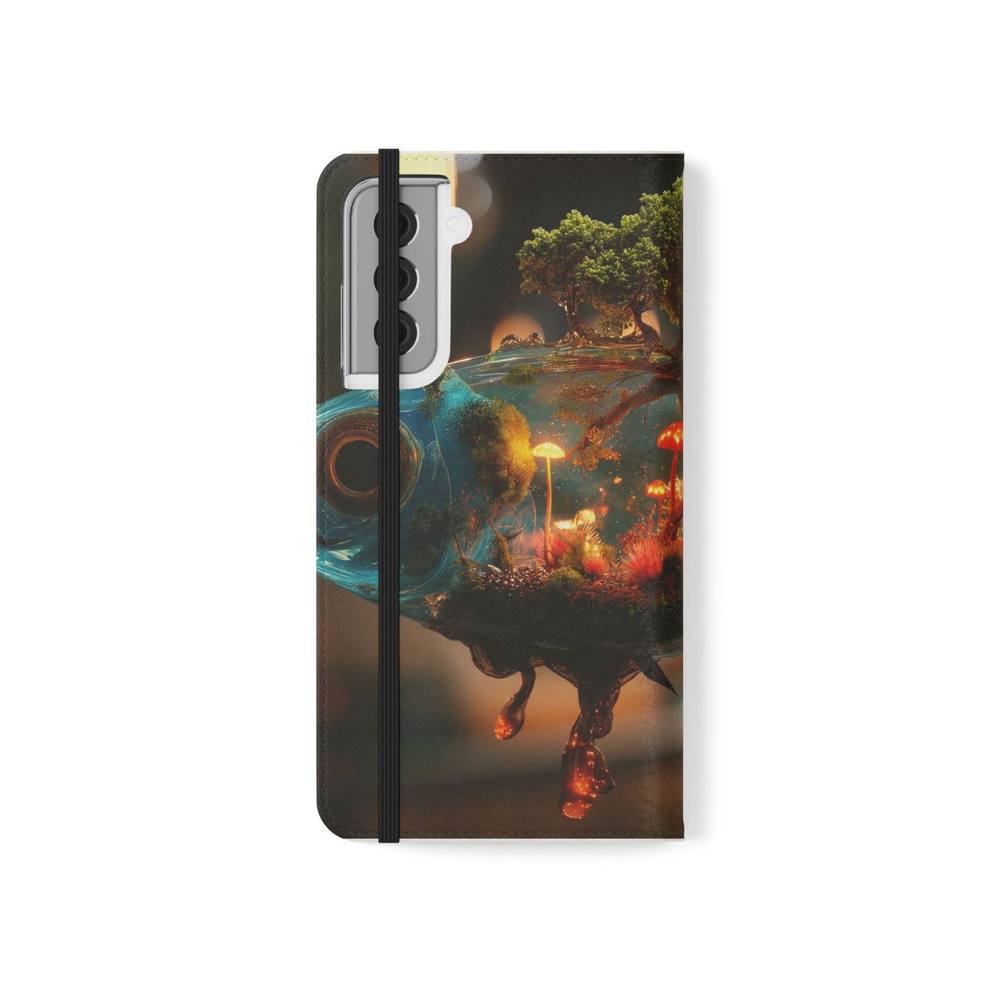 Forest Fish Flip Case – Liquid Glowwood Dreamscape