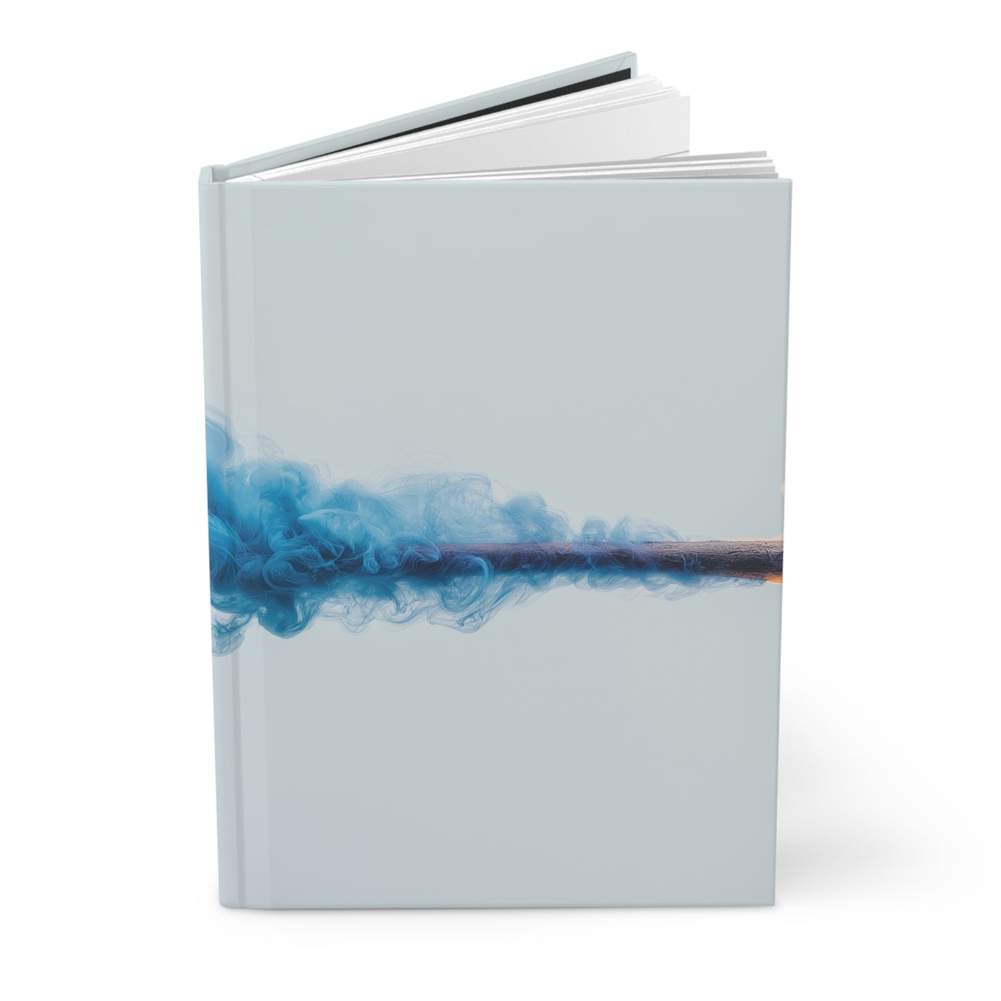 Blue Smoke Trail Hardcover Journal Matte – Whispering Twilight Embers