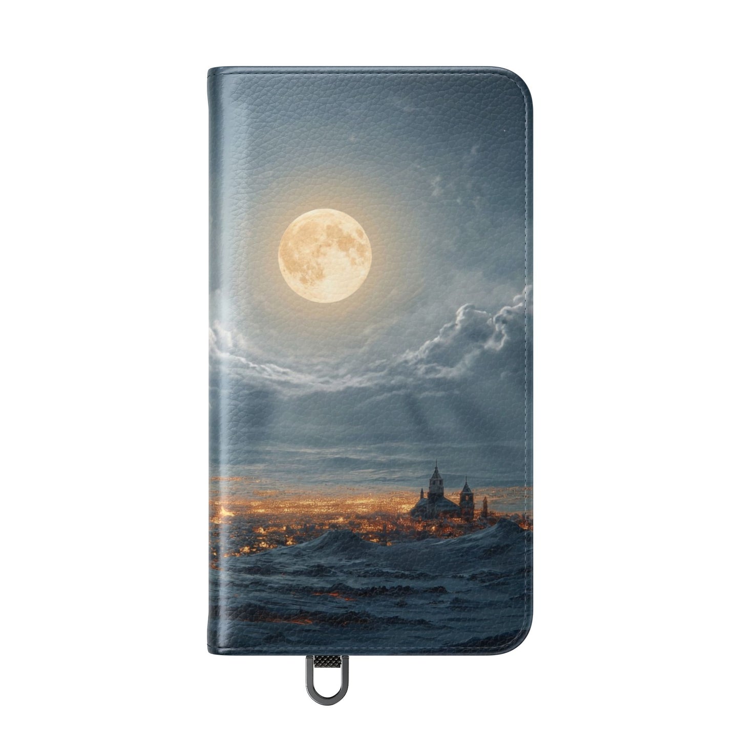 Moonlit Sleigh Flip Cases – Northern Lights Winter Journey