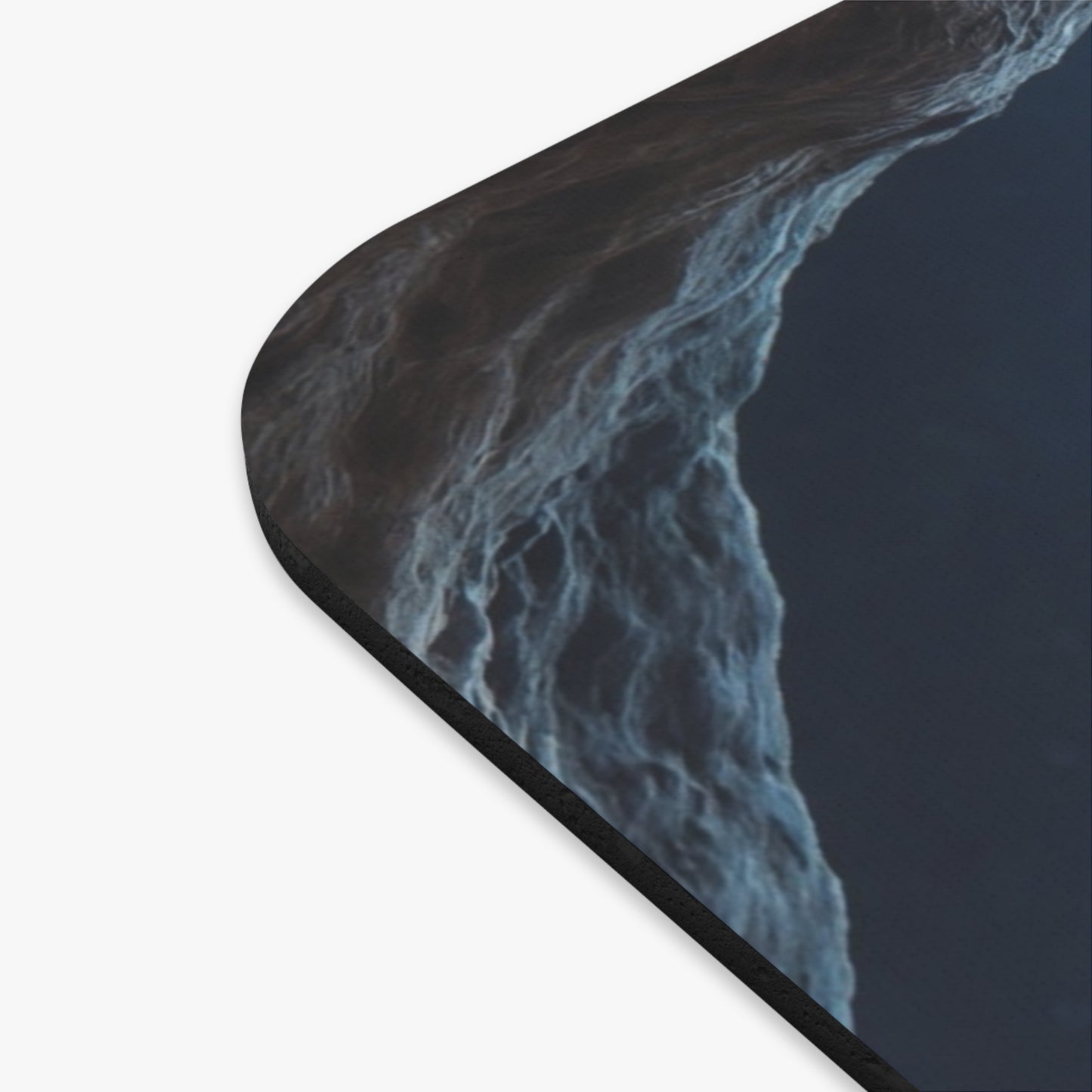 Moonlit Monk Mouse Pad (Rectangle) – Stillness Beneath the Celestial Glow
