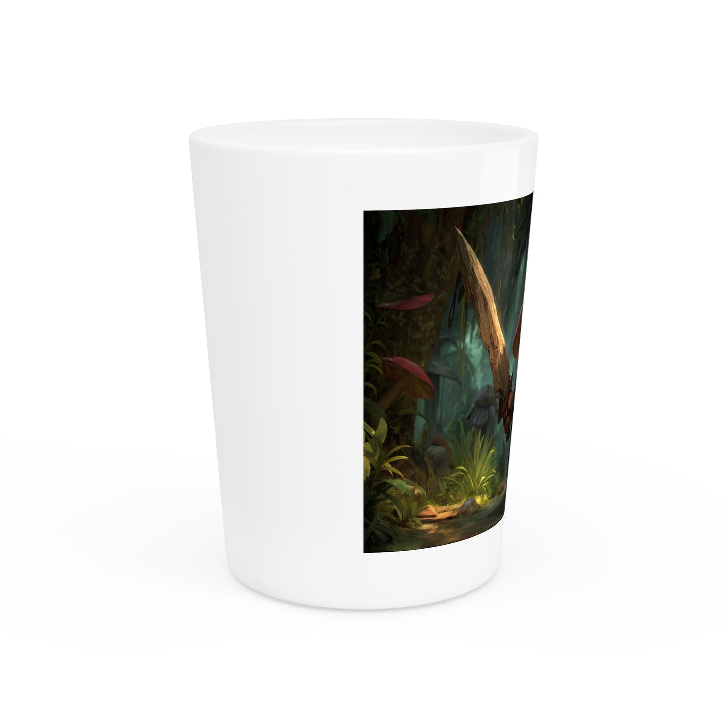 Mushroom Knight Sentinel Shot Glass – Guardian's Grove Defense