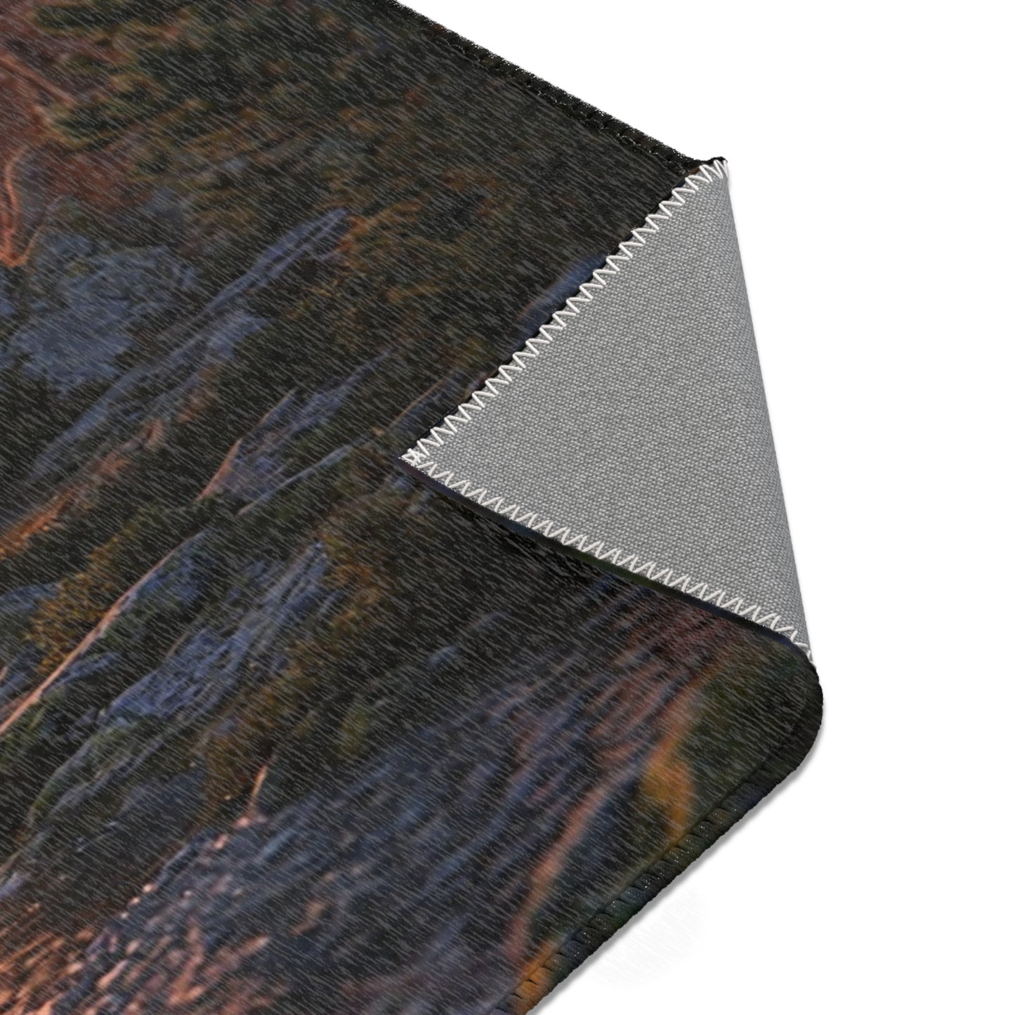 Stone Archway Sunset Rug – Whispering Canyons at Dusk
