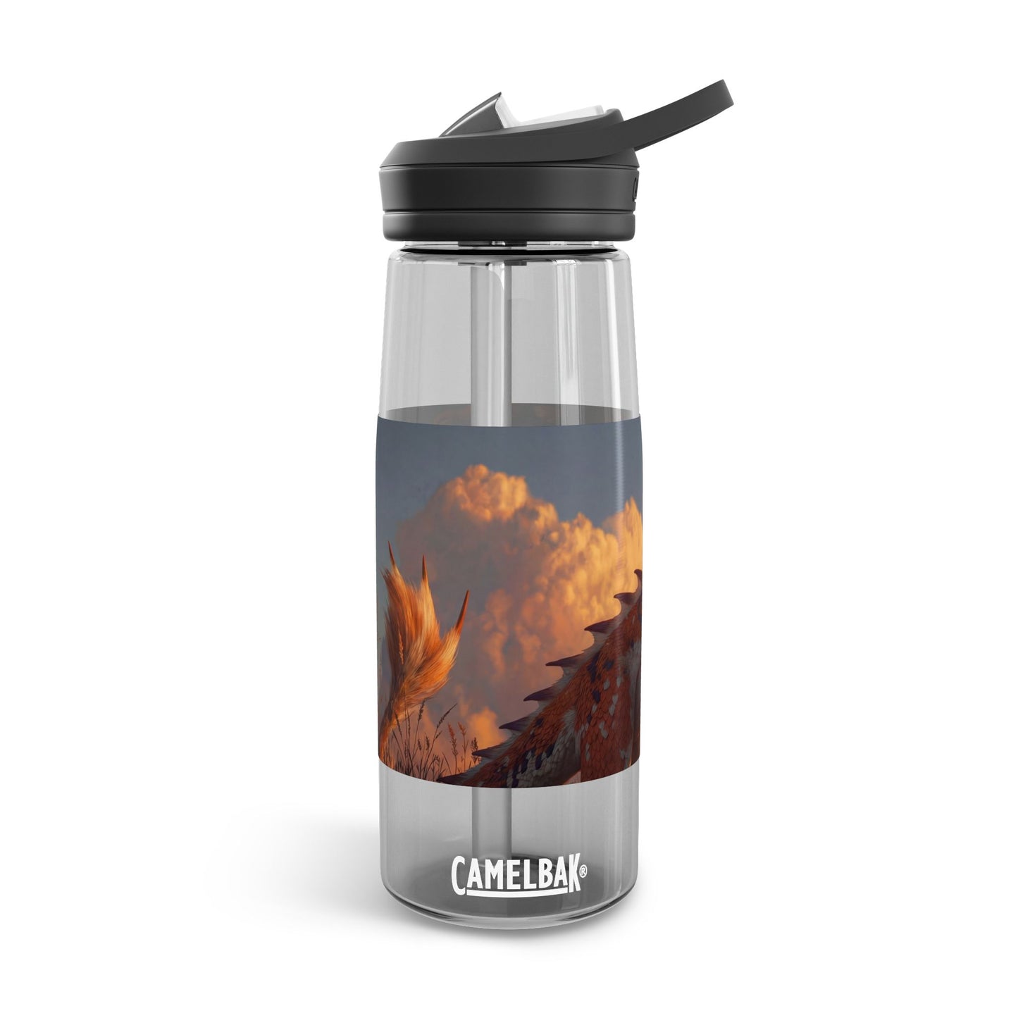 Sunset Dragon CamelBak Eddy® Water Bottle, 20oz\25oz – Warmth of the Wild Horizon