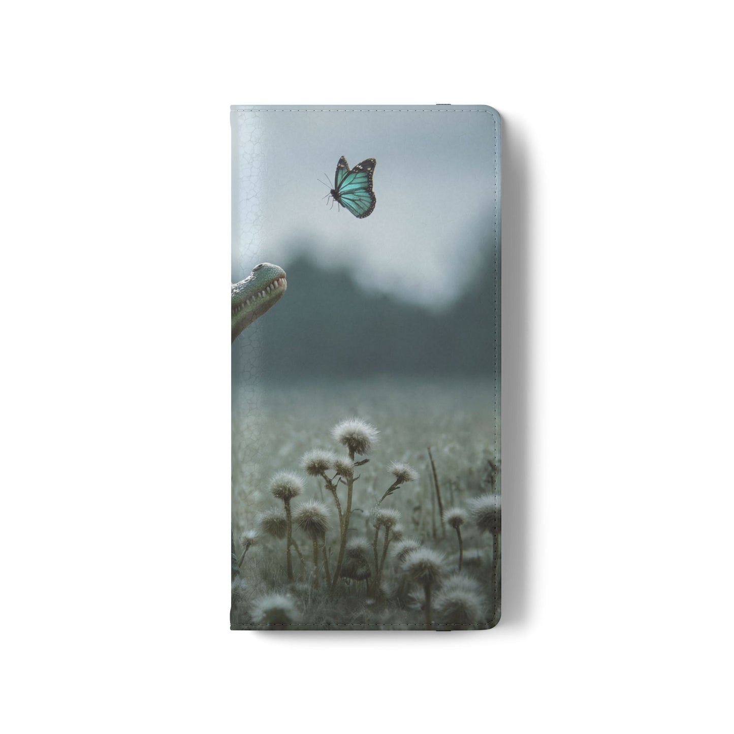 Gentle Croc & Butterfly Flip Cases – Tender Meadow Guardian Scene