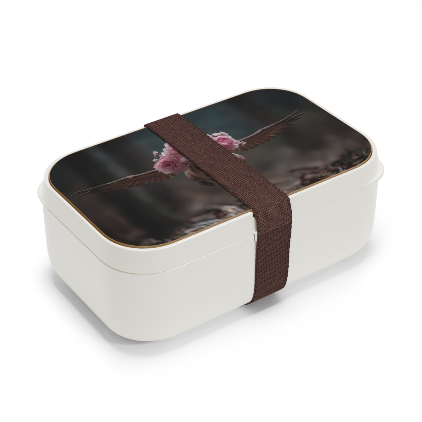 Rose-Crowned Tyrannosaurus Bento Lunch Box – Forest Flight Fantasy