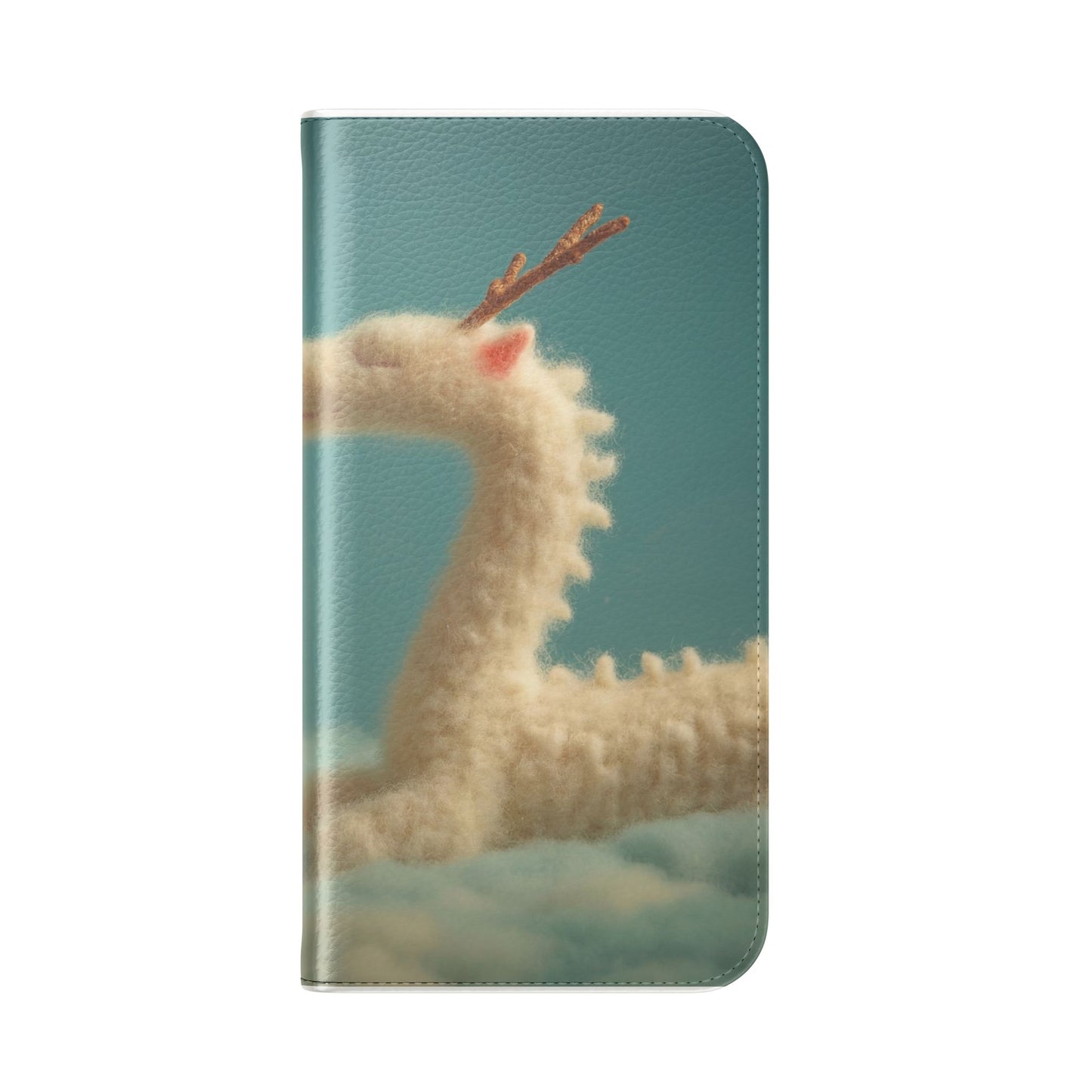 Woolly Dragon & Child Flip Cases – Cloudside Guardians