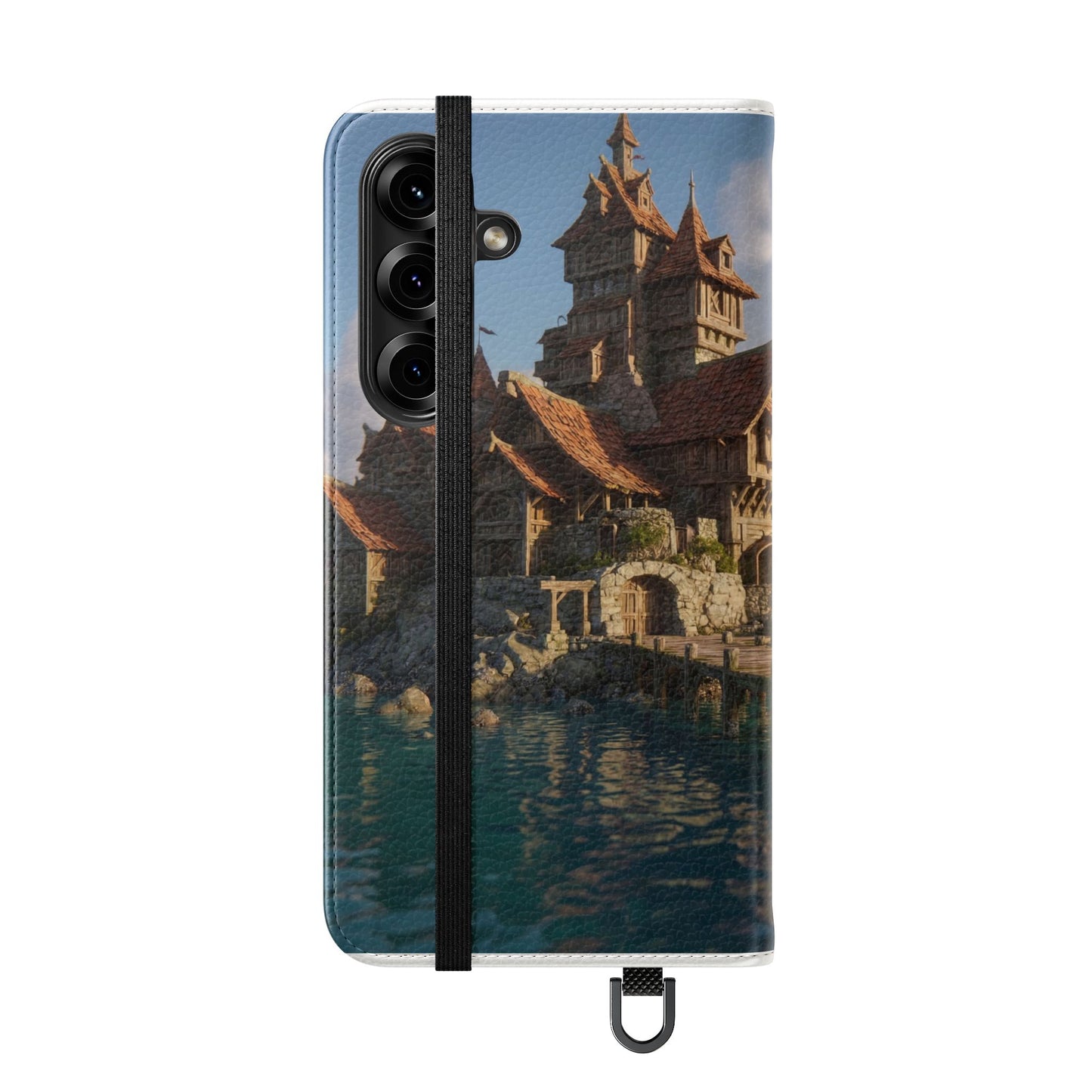 Cobblestone Harbor Flip Cases – Timber Town Seaside Walkway
