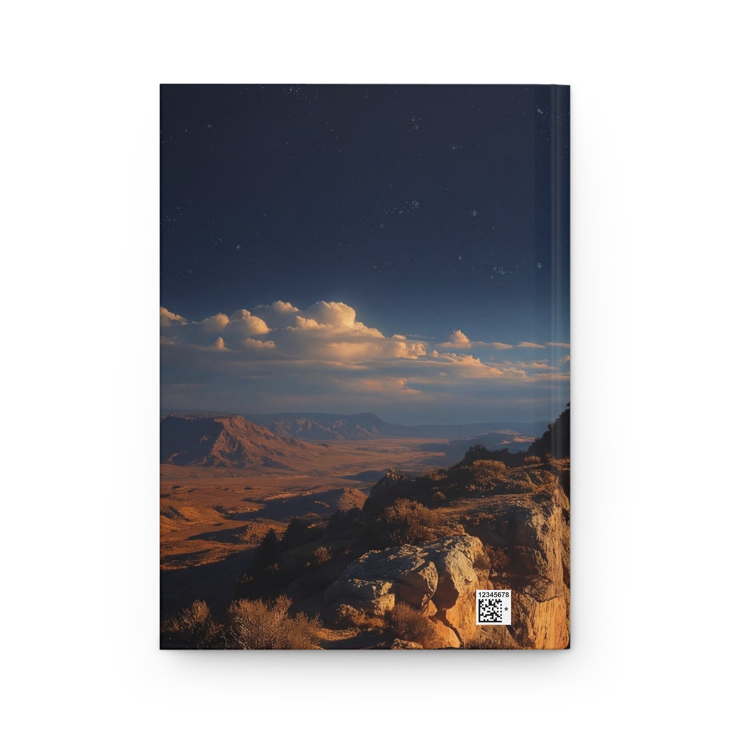 Luminous Lighthouse Hardcover Journal Matte – Guiding Light on Alien Skies