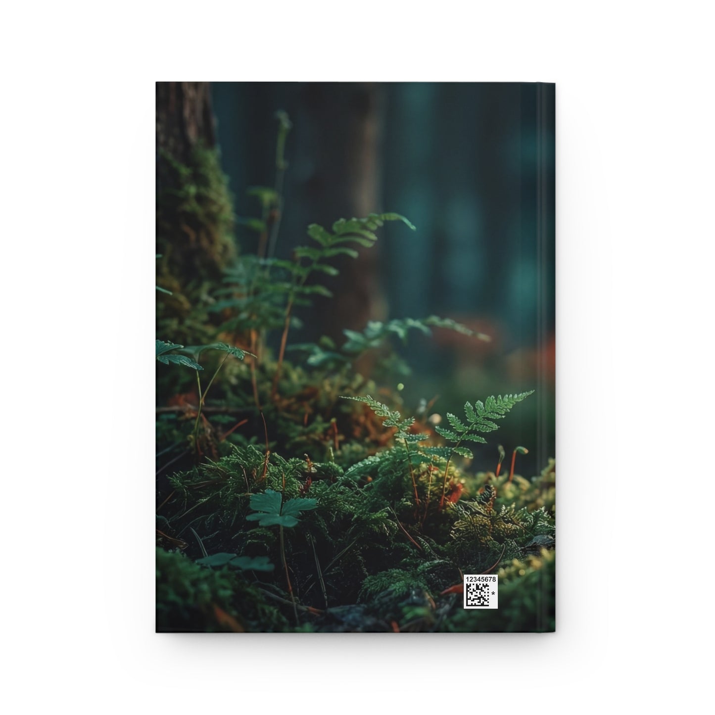Crimson Toadstool Hardcover Journal Matte – Whispers of the Mossy Glen