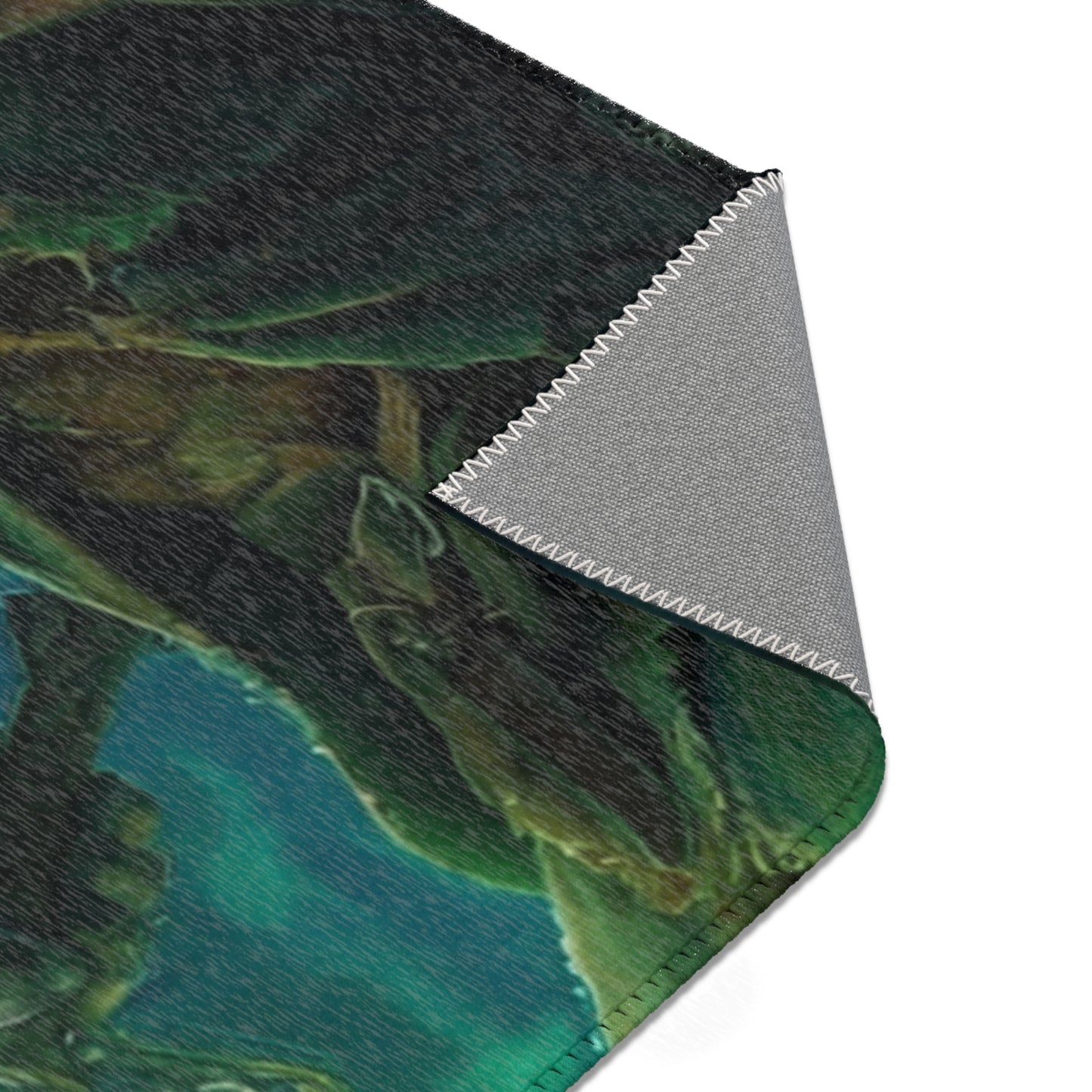 Green-Eyed Apprentice Area Rugs – Midnight Alley Sword Duel