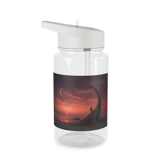 Crescent Stairway Tritan Water Bottle – Twilight Horizon Journey