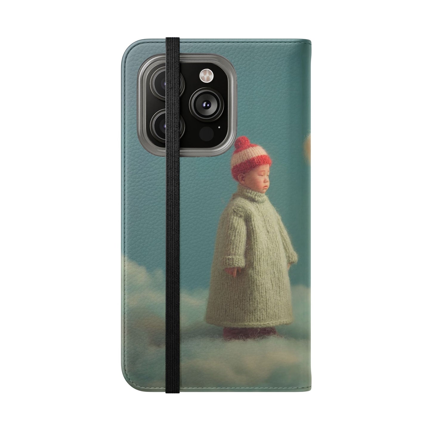 Woolly Dragon & Child Flip Cases – Cloudside Guardians