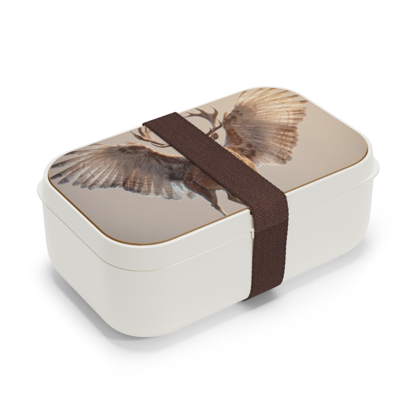 Winged Stag Bento Lunch Box – Sunset Guardian of the Wild